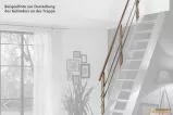 Preview: Zweites Geländer für die Raumspartreppe Living in Buche